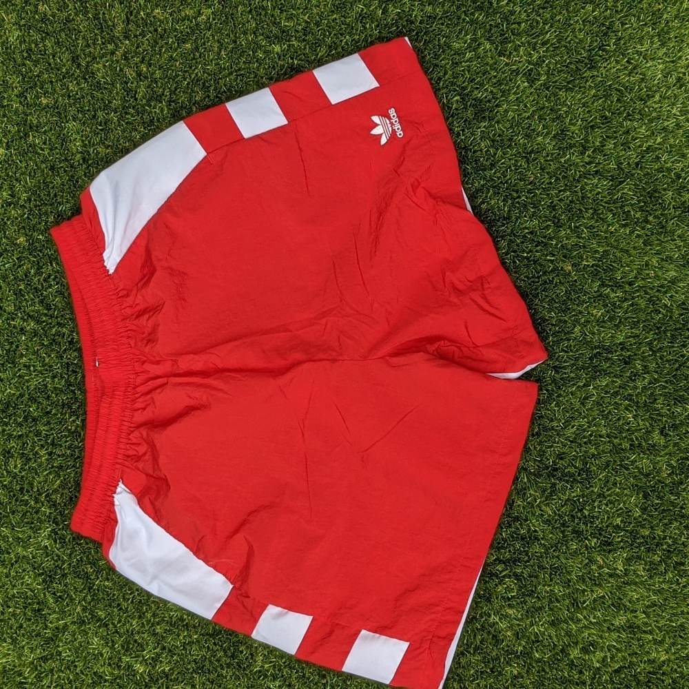 Adidas large logo trefoil shorts
